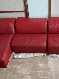 โซฟาหนังแท้ รูปตัวแอล