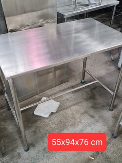 โต๊ะเตรียม 55*94 cm