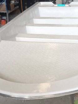 เรือท้องแบนไฟเบอร์กลาส เรือกู้ภัย เรือกู้ชีพ