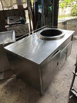 เคาน์เตอร์หม้อก๋วยเตี๋ยวสแตนเลส