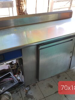 เคาน์เตอร์เตรียมอาหาร 180 ซม