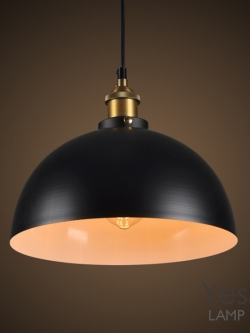 โคมไฟห้อยเพดาน เรโทรอินดัสเทรียลสีดำ