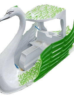 เรือถีบ เรือปั่น เรือจักรยานน้ำ เรือสัตว์หงส์ ไฟเบอร์กลาส