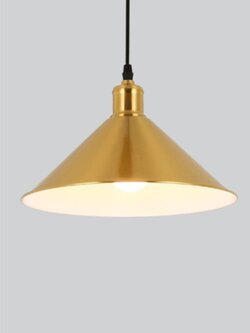 โคมไฟแขวนเพดานห้องครัว-ร้านอาหาร สีทอง เส้นผ่านศูนย์กลาง 30 cm [W26CNC]