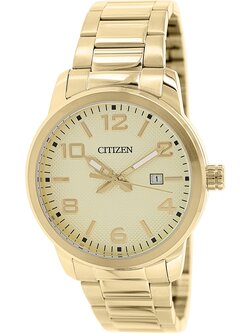 CITIZEN Quartz Men's Watch รุ่น BI1022-51P / Gold