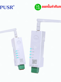 อุปกรณ์แปลงสัญญาณ RS485/RS232 TO Wifi Support Modbus TCP/MQTT/HTTP (USR-DR162 / 164 )