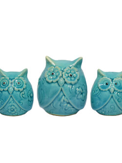 นกฮูกกลมเล็ก แต่งบ้าน แต่ร้าน สำหรับตกแต่งบ้าน