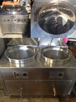 เตาต้มซุปสแตนเลสมือสอง แบบ 1-2 ช่อง