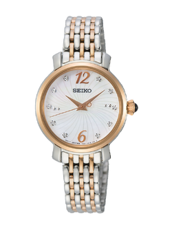 Karnvera Shop นาฬิกาข้อมือผู้หญิง Seiko Quartz SRZ524P1 Analog Women's Watch