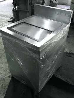 ถังน้ำแข็งสแตนเลส มีการ์ดหลัง