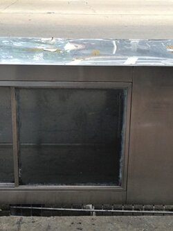 ตู้แช่เคาน์เตอร์สแตนเลส