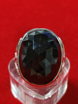 #แหวนนิลเจียเหลี่ยม รหัสR-0072