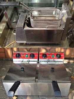 เตาทอดสแตนเลส 1 ช่อง และ 2 ช่อง