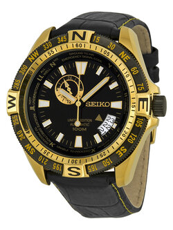 Watch Seiko Neo Sports Limited Men´s Black SSA190K1