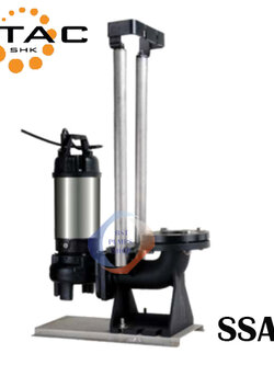 STAC SSA1 ปั้มจุ่มเหล็กหล่อใบพัด Vortex