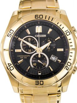 Citizen Men's Chronograph AN7102-54E Gold Stainless-Steel Quartz Watch