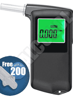 เครื่องเปาแอลกอฮอล์ AUTO 858 Elite Recharge