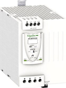 Schneider สวิทชิ่งเพาเวอร์ซัพพลาย 24V ABL8WPS24200, ABL8WPS24400, ABL8RPS24030 3-phase, 380..500V AC, 24V, 3/20/40A