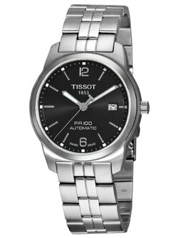 Tissot PR100 Automatic Black Dial Men's Watch T049.407.11.057.00