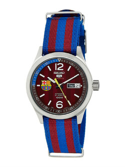 Seiko 5 Sports Blue/Red Watch SRP305K1