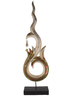 ช่อฟ้าไม้แกะสลัก สูง 29 นิ้ว