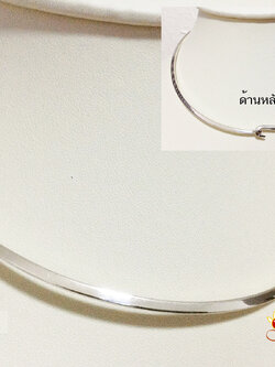 สร้อยเงินแท้ สร้อยคอโชคเกอร์ Chocker (งานไทย)