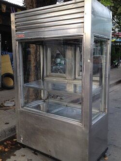 ตู้แช่โชว์อาหารร้านข้าวต้ม