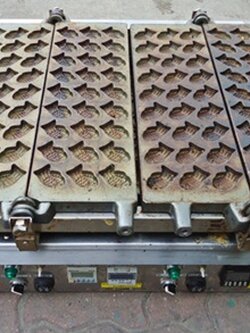 เครื่องทำขนม Taiyaki (พิมพ์ขนมรูปปลา)