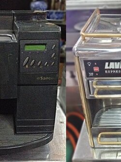 เครื่องชงกาแฟมือสอง Saeco / Lavazza