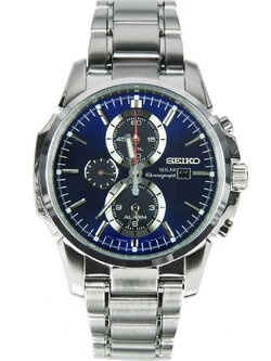 Seiko SSC085P1 Seiko Solar Alarm Chronograph
