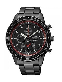 Seiko Mens Chronograph Watch with Tachymeter SNDD89P1