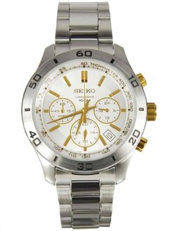 Seiko Chronograph Men's Quartz Watch SSB051P1