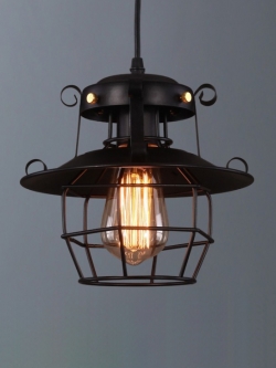 โคมไฟแขวนเพดานลอฟท์สีดำรุ่น [JDR1387]