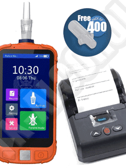 เครื่องวัดแอลกอฮอล์ AS-95T Wifi Cam GPS Printer