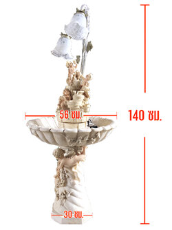 โคมไฟน้ำล้นเทวดา 3 องค์