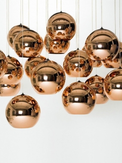 โคมไฟห้อยเพดานทรงกลม Modern Luxury