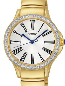 Seiko นาฬิกาผู้หญิง รุ่น SRZ442P1 Quartz Ladies
