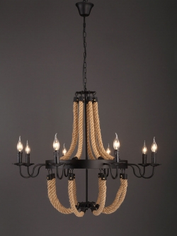 โคมไฟระย้าเชือกสไตล์ลอฟท์ [RQ-208]