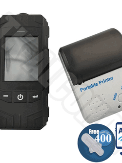 เครื่องเป่าแอลกอฮอล์ AT8801 + Printer + App Phone