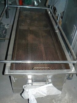 ชั้นวางของติดผนังสแตนเลส แบบซี่