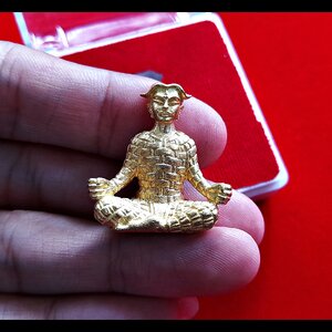 หุ่นพยนต์ เนื้อโลหะทองชนวน ปี2564 #รับประกันแท้ - (หลวงพ่อวิชัย วัดหัวเด่น ปลุกเสกขอบารมี 3บูรพาจารย์ หลวงพ่อกวย หลวงพ่อปู่เย็น หลวงปู่ปรง )