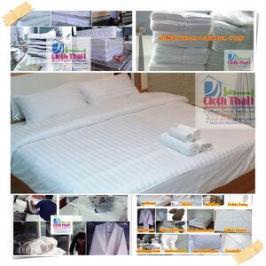ผ้าปูที่นอนรีสอร์ท สีขาวล้วน พื้นเรียบ ผ้าปูที่นอน ปลอกหมอน ปลอกผ้านวม ไส้ผ้านวม