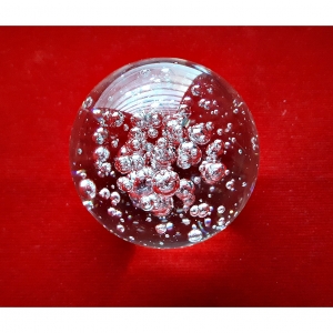 ลูกแก้ว แฟนตาซี ฟองอากาศ สีใส หลายขนาด เล็ก ใหญ่ ขนาด 5ซม 6ซม 8ซม 15ซม 20ซม พร้อมฐาน (ขายปลีก ขายส่ง)