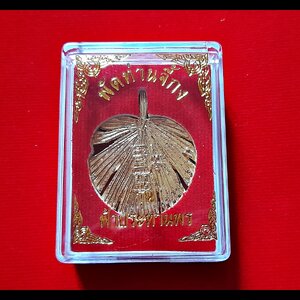 พัด ท่านจี้กง (พัดแห่งโชคลาภ และความสำเร็จ พัดอุปสรรคต่างๆ ให้หายไป) เนื้อทองเหลืองชนวน(ชุบทอง) (ขนาดพกพา) ปี2564 #รับประกันแท้