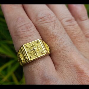 แหวน ศาสตราปกาศิต (เทพศาสตราวุธ นพคุณ หนุนดวง ๙มงคล) (#พระขรรค์ #กระบองท้าวเวสสุวรรณ #วชิราวุธพระอินทร์ #ดวงตาพยายม #พระสังข์ #ช้างเอราวัณ #พญาครุฑ) เนื้อทองเหลือง ปี2565 #รับประกันแท้ - พระอาจารย์เอราวัณ