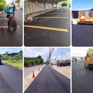 พื้นคอนกรีต โทร 062-8794497 รับทำลานจอดรถ สร้างถนนลาดยาง รับเคลียร์พื้นที่ ทำพื้นหินคลุก คอนกรีตพิมพ์ลาย