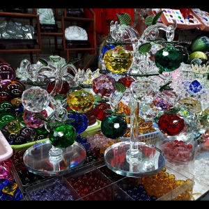 ต้นไม้ แก้ว ประดับ