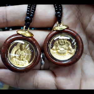 สร้อยคอ พร้อมจี้ องค์พระแม่กวนอิม องค์พระสังกัจจายน์ (องค์พระมหากัจจายนะ) (ขายปลีก ขายส่ง)