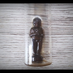 กุมารทอง (ไม้แกะสลักแช่น้ำมัน) หลวงพ่อวิชา #รับประกันแท้