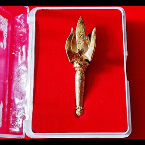 วชิราวุธ(สุดยอดอาวุธของพระอินทร์) (ขนาดใหญ่ 6.2ซม) เนื้อโลหะมหาชนวน ปี2564 #รับประกันแท้ - อฐิษฐานจิตเสกเดี่ยวโดย ครูบาฤษดา วัดสันพระเจ้าแดง(วันป่ายาง) จ.ลำพูน